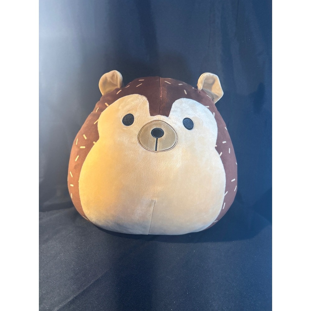 Squishmallows Hedgehog Plush Toy Brown Sprinkles‎ 8 Inch